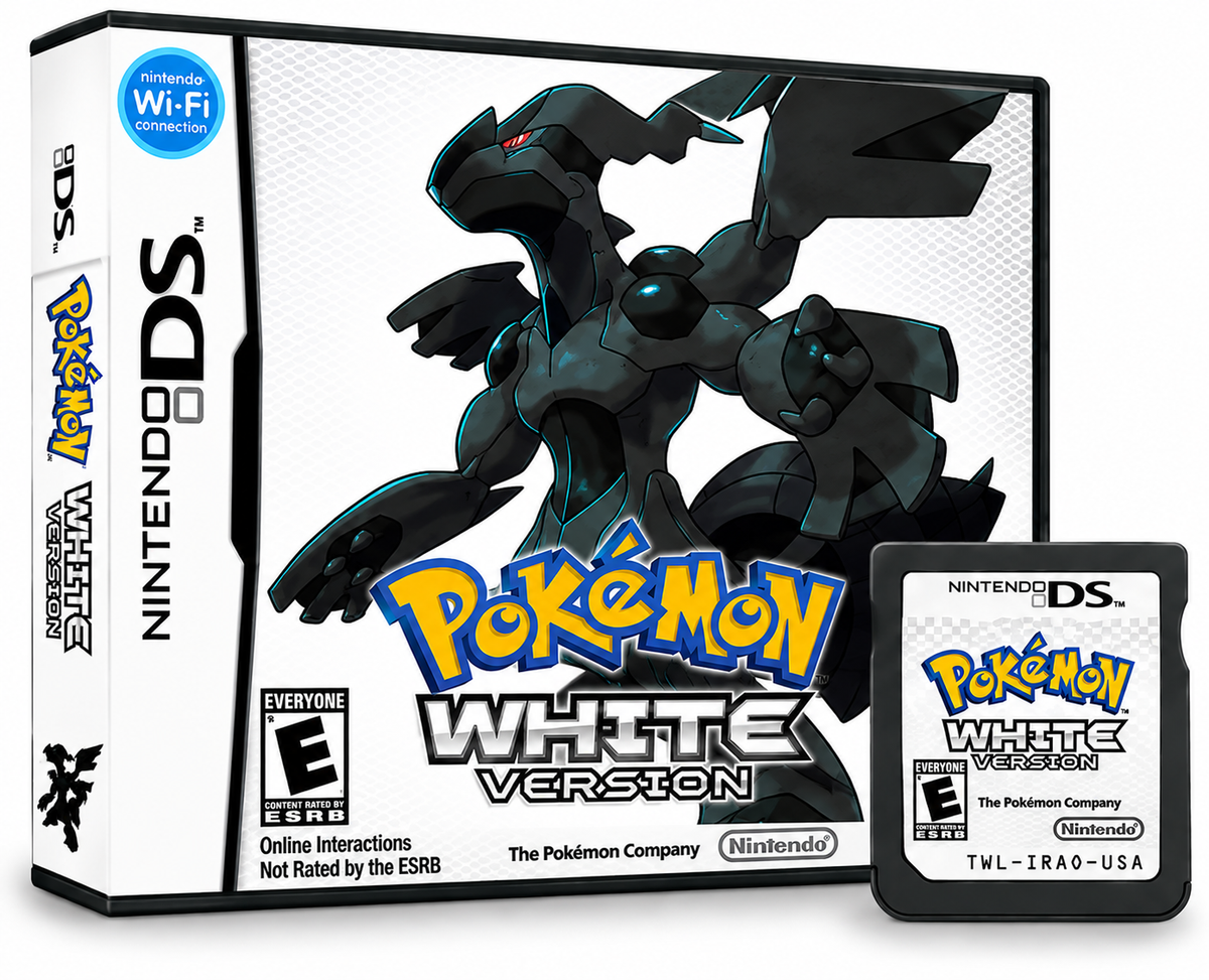 Pokemon White Version (Game with Box)