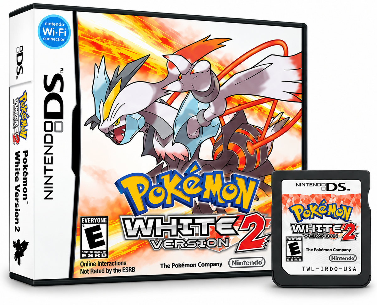 Pokemon White 2 Version (Game with Box)