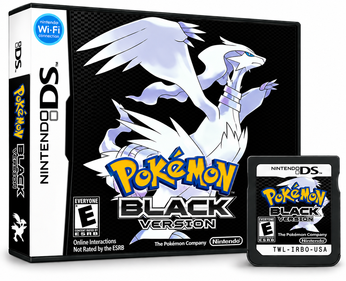 Pokemon Black Version (Game with Box)