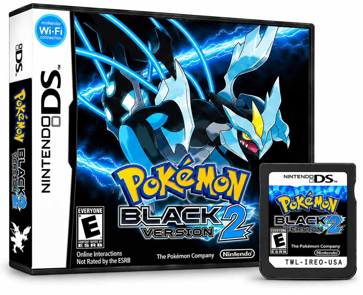 Pokemon Black 2 Version (Game with Box)