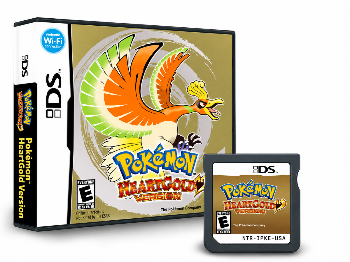 Pokemon HeartGold Version (Game with Box)